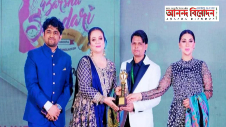 জিনিয়াস অ্যাওয়ার্ডে ভূষিত সাংবাদিক কায়সার হামিদ হান্নান